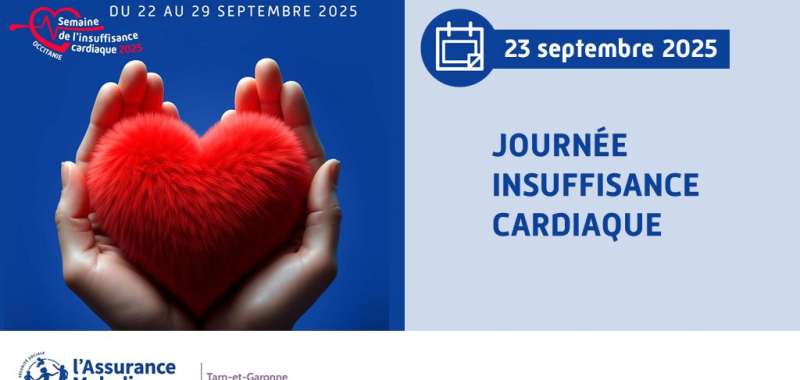 Semaine de l'Insuffisance cardiaque : du 22 au 29 septembre 2025